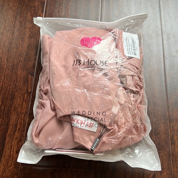 JJ’s House Floor Length Dusty Rose Maxi Dress - Picture 8 of 9